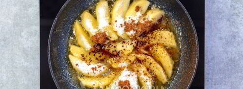 геркулесовая каша яблочный пирог. Шаг 8