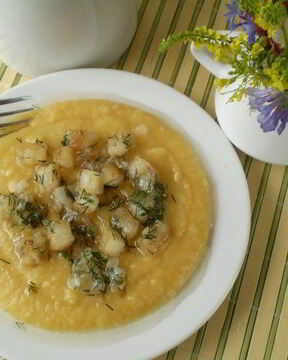 Гороховая каша без замачивания