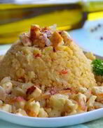 Гороховая каша с курицей