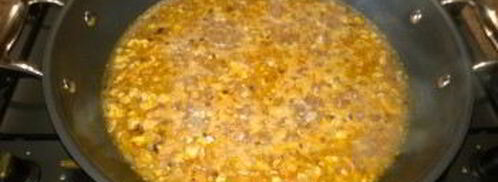 гречка по-купечески с куриным фаршем. Шаг 4