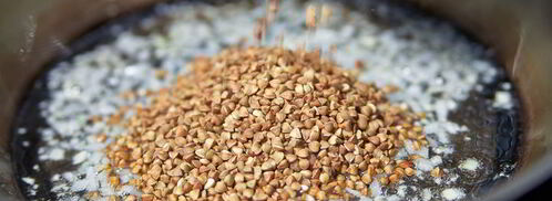 гречка с белыми грибами и шампиньонами. Шаг 8