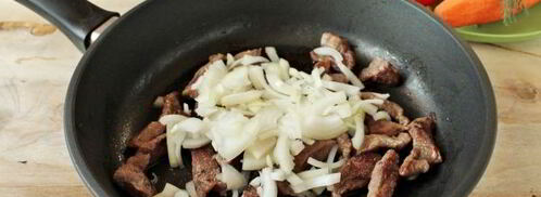 гречка с говядиной в духовке. Шаг 4