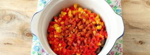 гречка с говядиной в духовке. Шаг 7