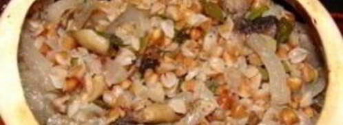 гречка с грибами в горшочке. Шаг 8