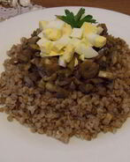 Гречка с грибами