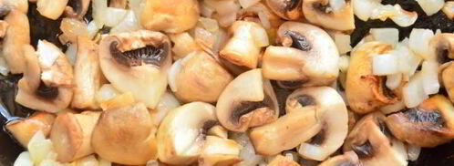 гречка с курицей и грибами. Шаг 4