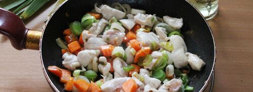 гречка с курицей в горшочке. Шаг 2