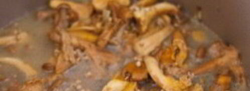 гречка с лисичками в мультиварке. Шаг 4