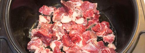 гречка с мясом и морковью в мультиварке. Шаг 6