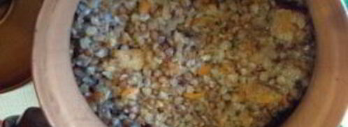 гречка с мясом в горшочках. Шаг 8