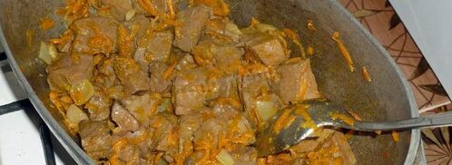 гречка с печенью. Шаг 9