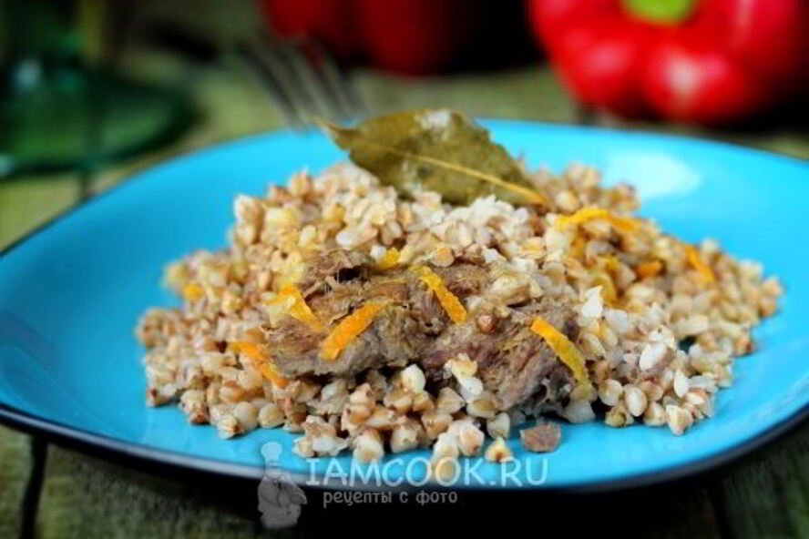 Рецепт гречка с тушенкой в мультиварке