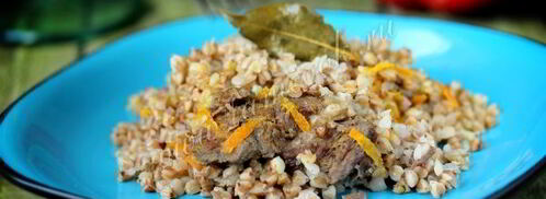 гречка с тушенкой в мультиварке. Шаг 9