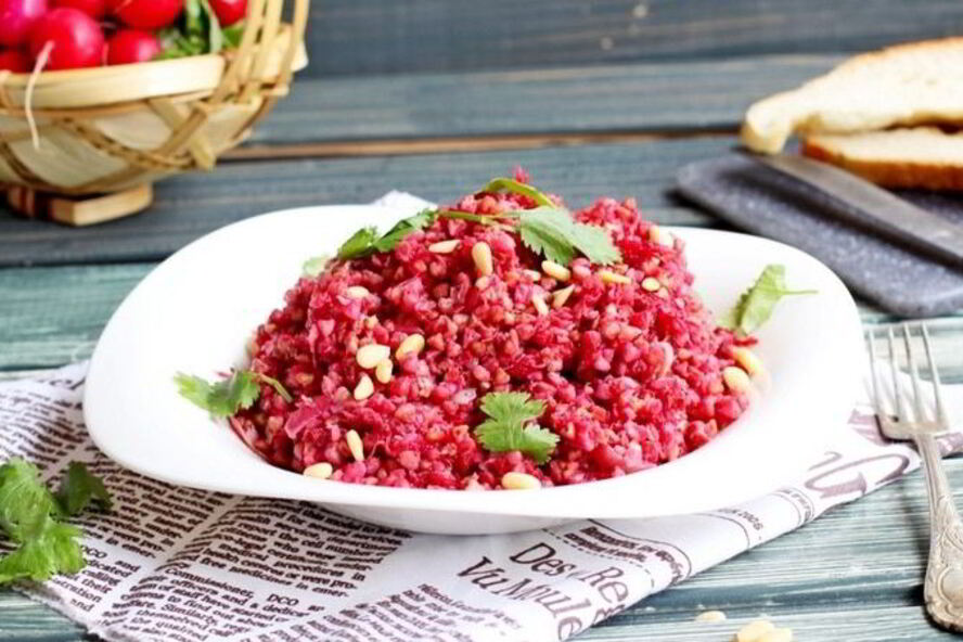 Рецепт гречка со свеклой