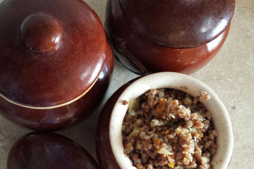 Рецепт гречка со свининой в горшочке по-купечески