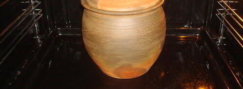 гречка со свининой в махотке. Шаг 9