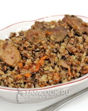Гречка со свининой в мультиварке
