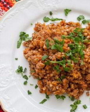 Гречка, томленная со свининой