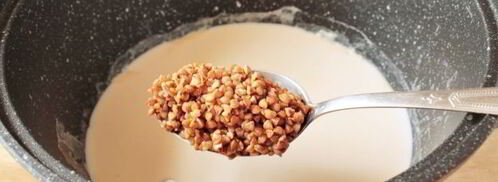 гречневая каша на молоке для ребенка. Шаг 5