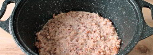 гречневая каша на молоке для ребенка. Шаг 9