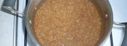 гречневая каша по-царски с индейкой. Шаг 2