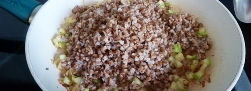 гречневая каша с кабачком. Шаг 5