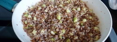 гречневая каша с кабачком. Шаг 6