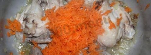 гречневая каша с курицей в мультиварке. Шаг 4