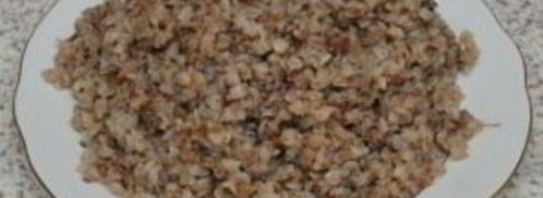 гречневая каша с тушенкой. Шаг 6