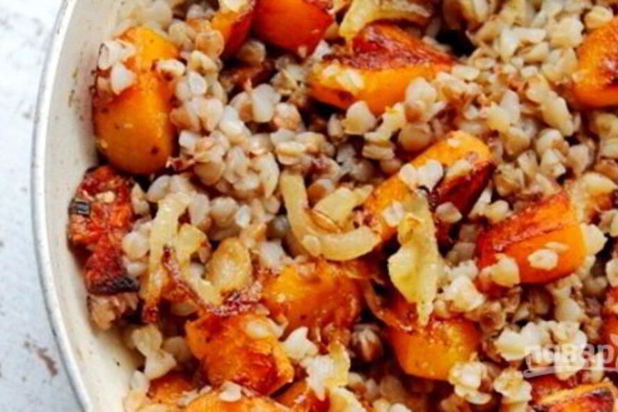 Рецепт гречневая каша с тыквой