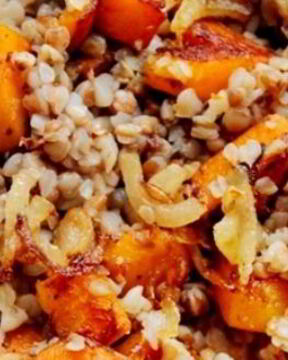 Гречневая каша с тыквой