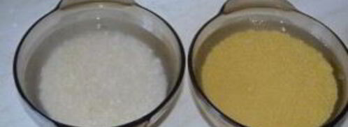 каша дружба на молоке. Шаг 3