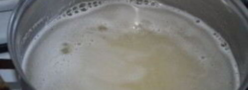 каша дружба на молоке. Шаг 4