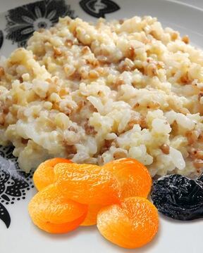 Каша дружба на воде