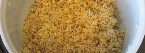 каша из киноа с овощами. Шаг 7