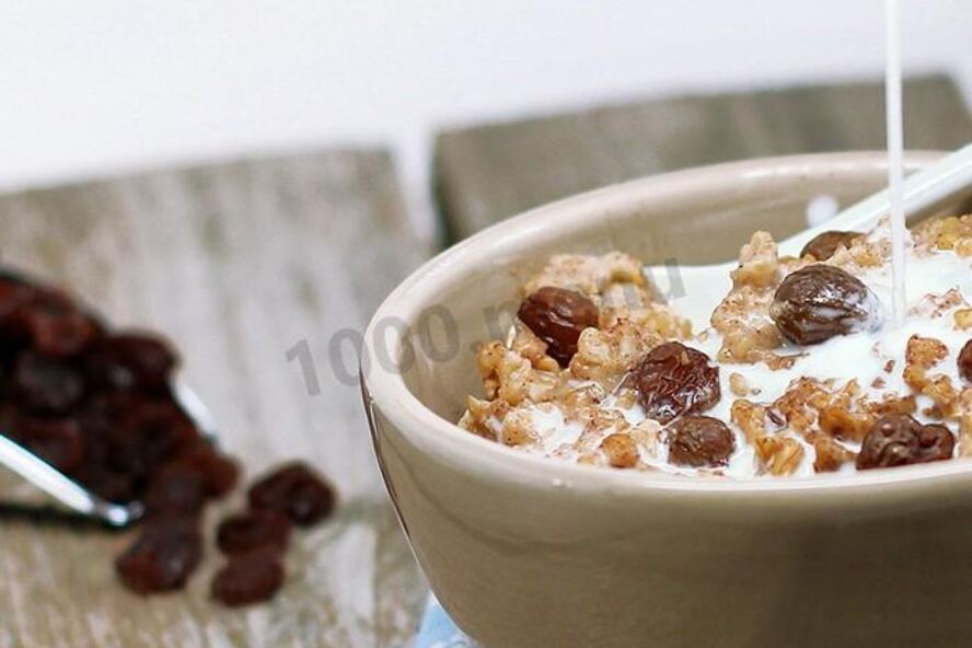 Рецепт каша молочная овсяная