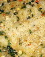 Каша рисовая с говядиной