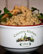 Каша с опятами