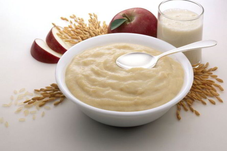 Рецепт каша с яблоками