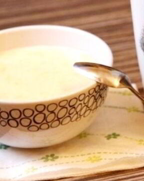 Кукурузная каша на молоке