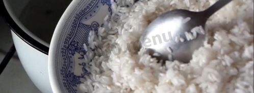 кутья поминальная с изюмом из риса на поминки. Шаг 5