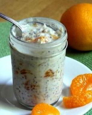 Ленивая каша в банке