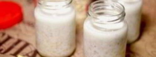 ленивая каша в банке. Шаг 2