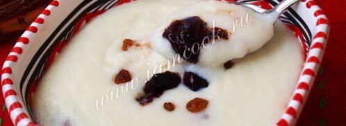 манная каша на молоке. Шаг 6