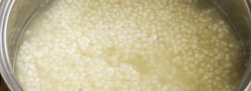 молочная каша из саго. Шаг 5