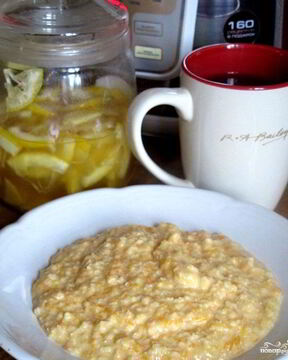 Молочная каша с тыквой в мультиварке