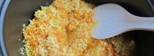 молочная каша с тыквой в мультиварке. Шаг 2