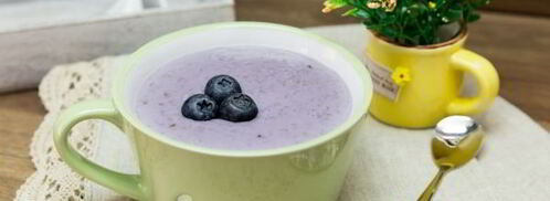 овсяная каша с черникой. Шаг 15