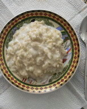 Овсяная каша на молоке