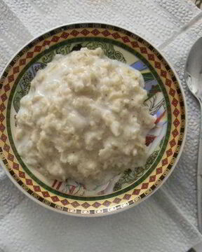 Овсяная каша на молоке